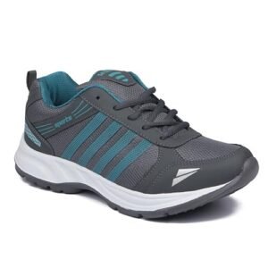 Grey sports running shoes for men with cushioned sole and lace up design Lightweight men sports shoes for daily walking and running use Comfortable grey athletic shoes with breathable mesh upper Men casual sports shoes with durable outsole and modern design Running shoes for men with shock absorbing sole and strong grip Stylish grey training shoes suitable for gym and outdoor activities Men lace up sports shoes with soft inner padding for all day comfort Breathable mesh running shoes for men in grey color Lightweight jogging shoes for men with flexible sole Everyday wear sports shoes for men with premium finish Grey color men sports sneakers with cushioned midsole Comfort fit men running shoes for walking gym and jogging Durable men sports shoes for long lasting performance Men athletic footwear with non slip sole and breathable fabric Casual running shoes for men with stylish stripe design Men sports shoes for daily use with soft cushioning Comfortable jogging shoes for men with lightweight build Men sports footwear suitable for walking running and training Modern design men running shoes with strong grip sole Grey men sports shoes ideal for fitness and casual wear