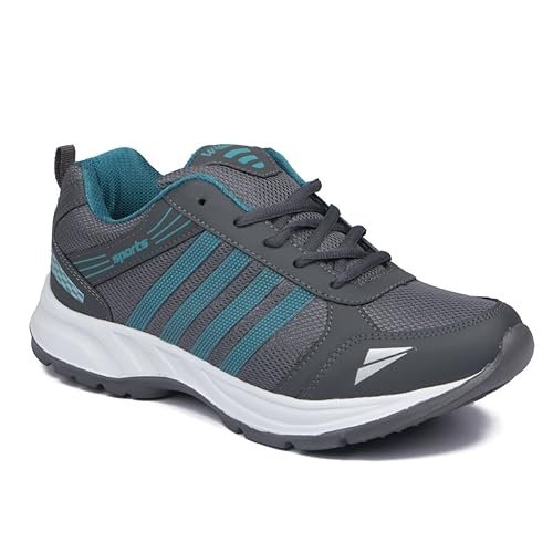 Grey sports running shoes for men with cushioned sole and lace up design Lightweight men sports shoes for daily walking and running use Comfortable grey athletic shoes with breathable mesh upper Men casual sports shoes with durable outsole and modern design Running shoes for men with shock absorbing sole and strong grip Stylish grey training shoes suitable for gym and outdoor activities Men lace up sports shoes with soft inner padding for all day comfort Breathable mesh running shoes for men in grey color Lightweight jogging shoes for men with flexible sole Everyday wear sports shoes for men with premium finish Grey color men sports sneakers with cushioned midsole Comfort fit men running shoes for walking gym and jogging Durable men sports shoes for long lasting performance Men athletic footwear with non slip sole and breathable fabric Casual running shoes for men with stylish stripe design Men sports shoes for daily use with soft cushioning Comfortable jogging shoes for men with lightweight build Men sports footwear suitable for walking running and training Modern design men running shoes with strong grip sole Grey men sports shoes ideal for fitness and casual wear